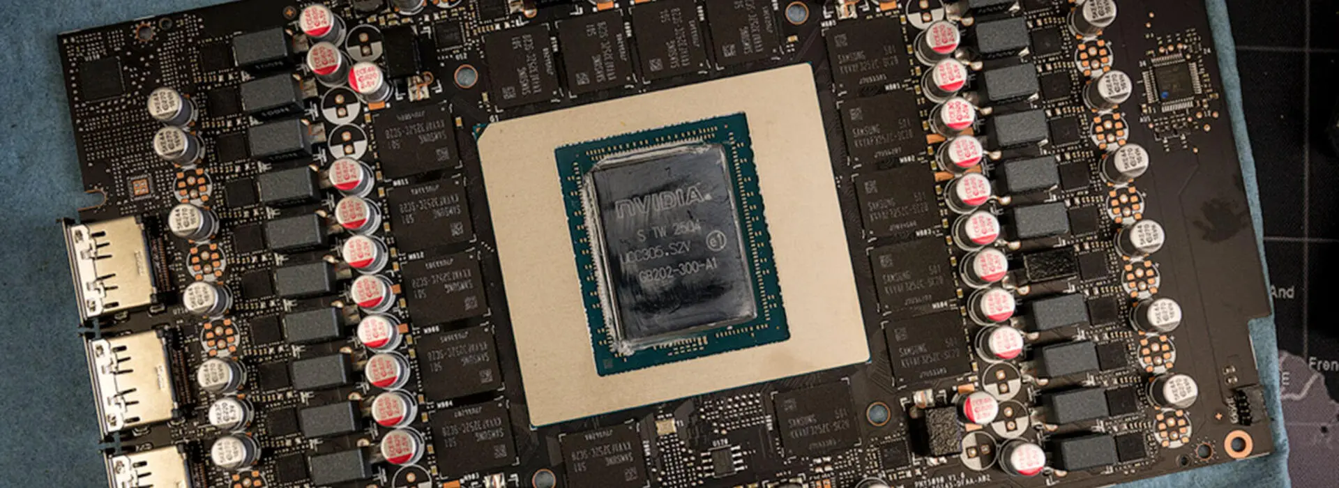 NVidia GPU on a 5090 graphics card used in research at Oregon State for Microsoft.